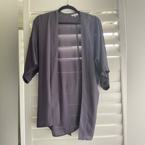 Wilfred Purple Lightweight summer Kimono Jacket
